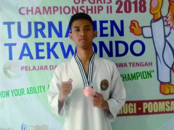Juara III Tae Kwon Do UPGRIS tahun 2018